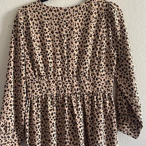 J.Crew Leopard Print Midi Dress - Picture 8 of 8